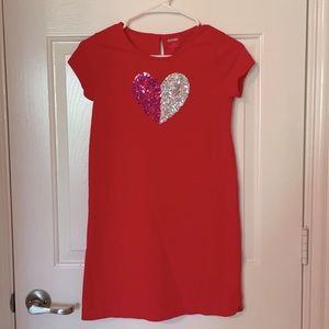 Red Gymboree dress girls size L 10/12 ❤️